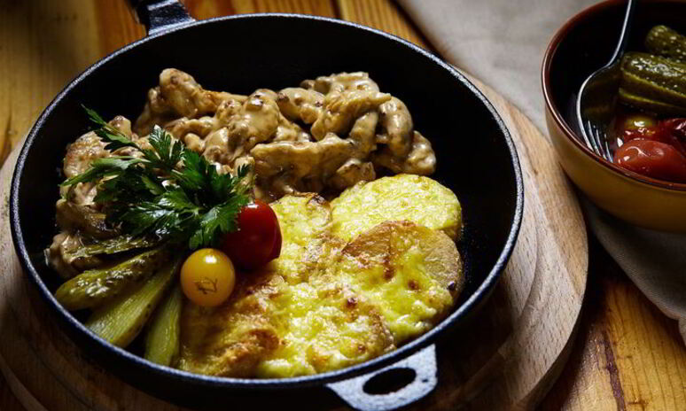 Рецепт фрикасе из курицы с картофелем