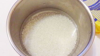 фрикасе из курицы с рисовым медвежонком