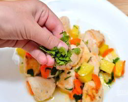 Овощное рагу из куриной грудки