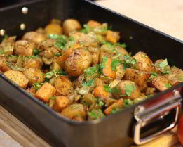 Овощное рагу — постное блюдо