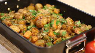 Овощное рагу — постное блюдо