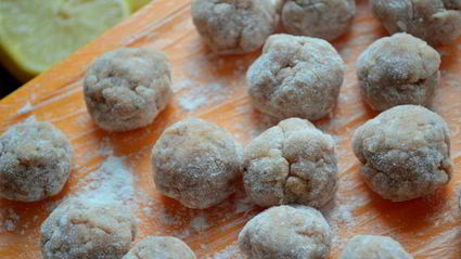 овощное рагу с куриными шариками