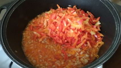 овощное рагу с перловой крупой