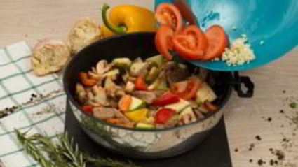 овощное рагу со свининой