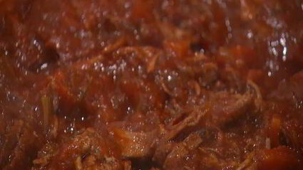 паста с рагу из утки