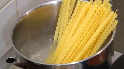 паста с рагу из утки