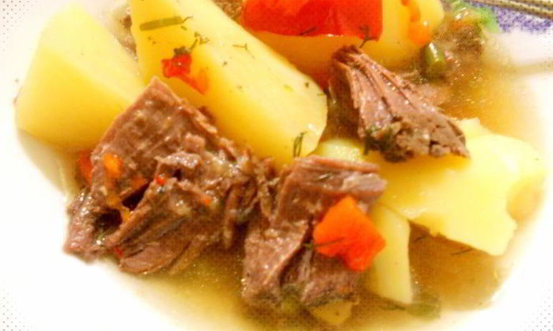 Рецепт простого и вкусного рагу с мясом гуся