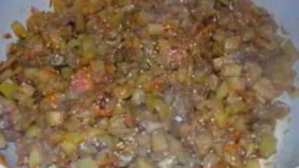 рагу из баклажанов и помидоров