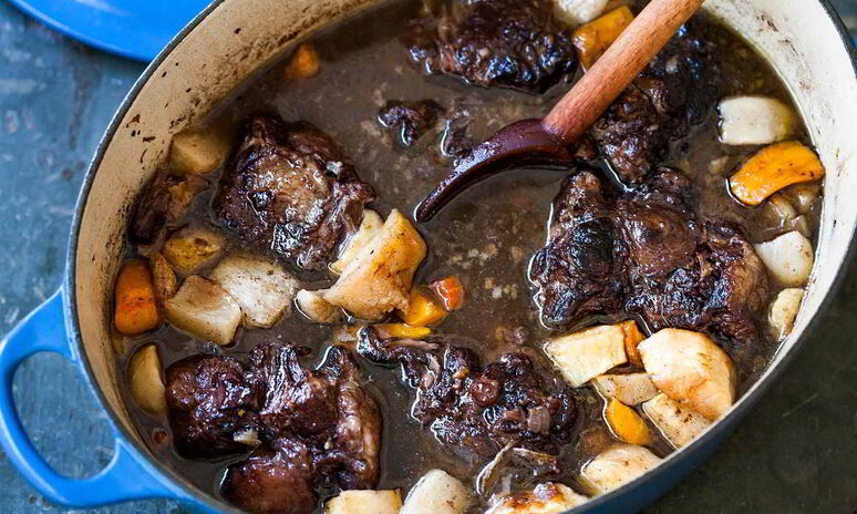 Рецепт рагу из говяжьих хвостов