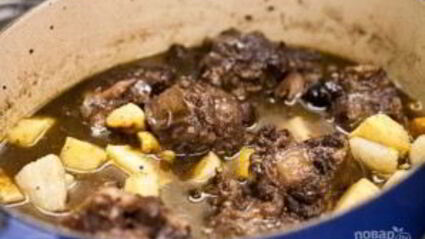 рагу из говяжьих хвостов