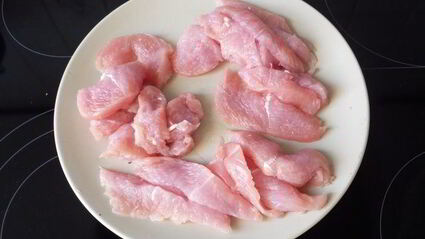 рагу из индейки по-строгановски