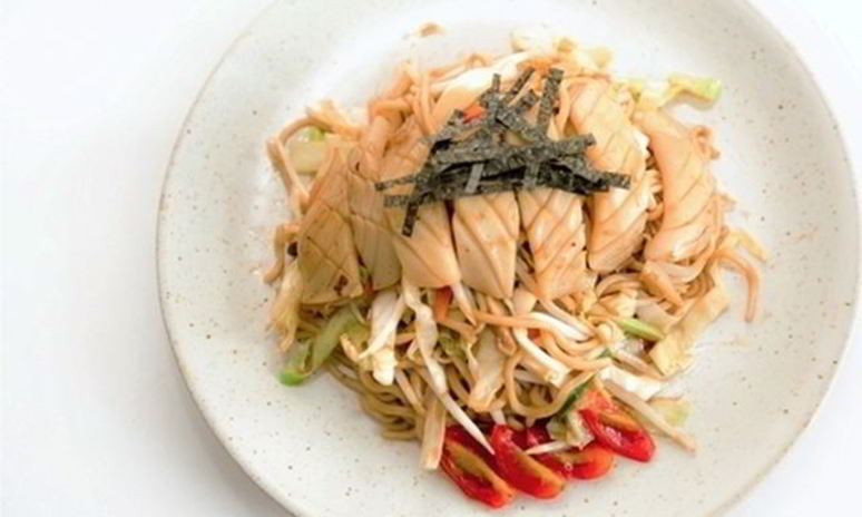 Рецепт рагу из кальмара с овощами