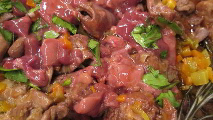 рагу из кролика в вине с тальятелле