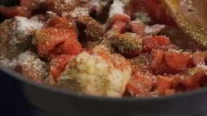 рагу под соусом