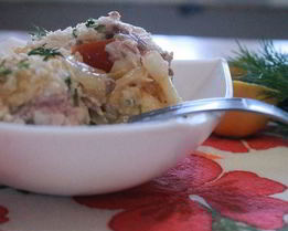 Рагу рыбное из духовки