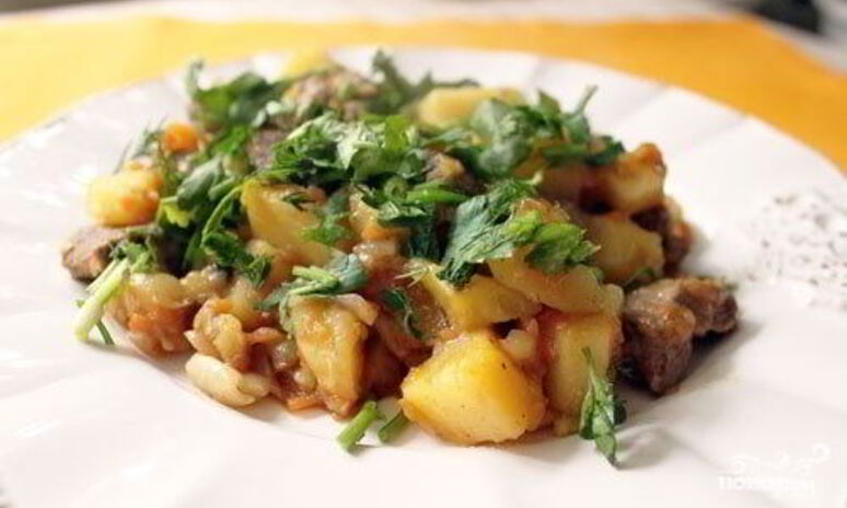 Рецепт рагу с бараниной и картошкой