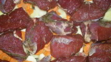 рагу с говядиной и овощами