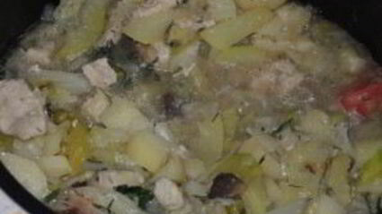 рагу с грибами в мультиварке