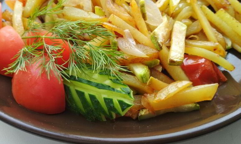 Рецепт рагу с кабачками