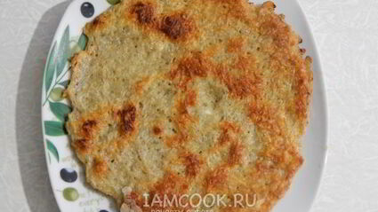 решти из картофеля с грибным рагу