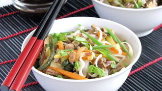 Рисовая лапша по-японски