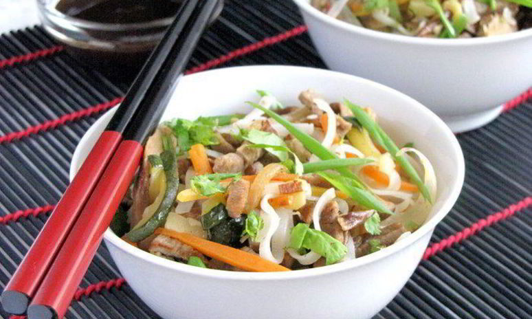 Рецепт рисовой лапши по-японски