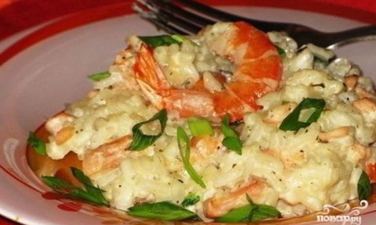 Рецепт ризотто камерани