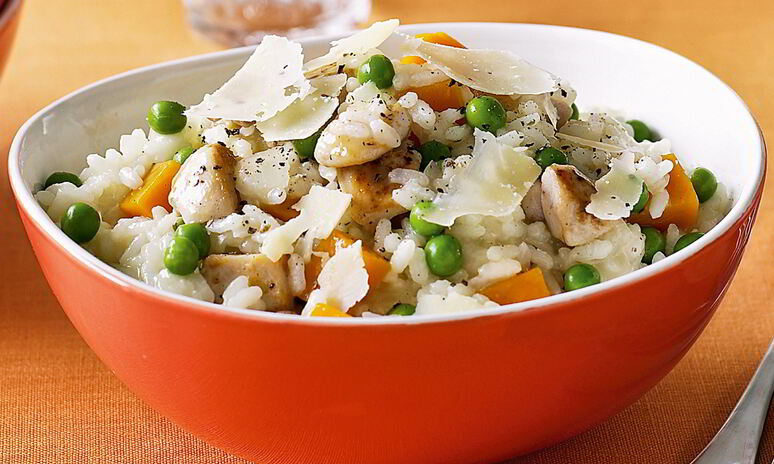 Рецепт ризотто классический с овощами