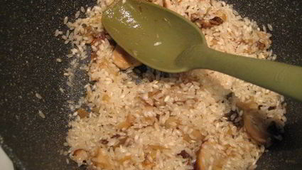 ризотто с белыми грибами