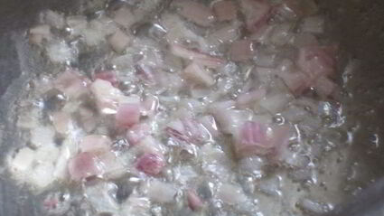 ризотто с горгонзолой и виноградом