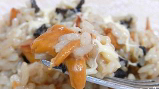 Ризотто с грибами в мультиварке