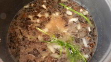 ризотто с грибами в мультиварке