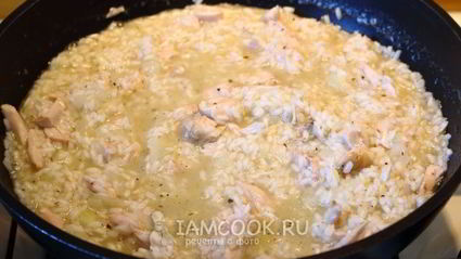 ризотто с индейкой