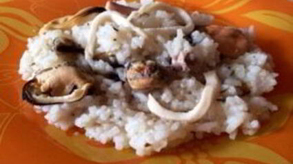 ризотто с креветками в мультиварке