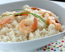 Ризотто с креветками