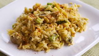 Ризотто с кроликом