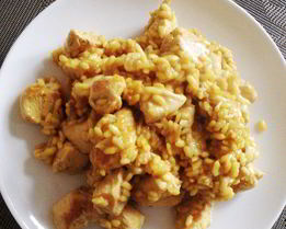 Ризотто с куриной грудкой