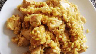 Ризотто с куриной грудкой