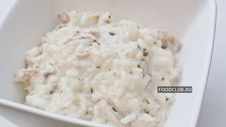 Ризотто с курицей в мультиварке