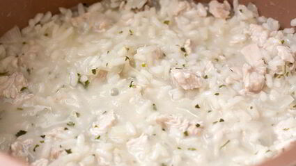 ризотто с курицей в мультиварке