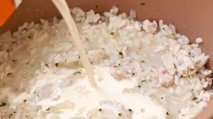 ризотто с курицей в мультиварке