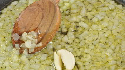 ризотто с лесными грибами