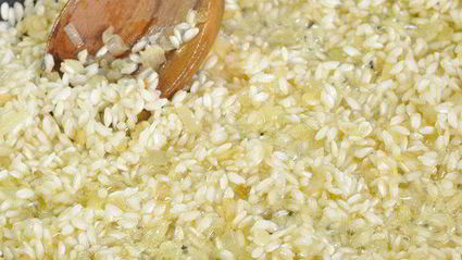 ризотто с лесными грибами