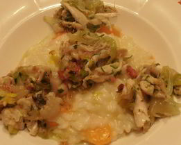 Ризотто с морковью и курицей