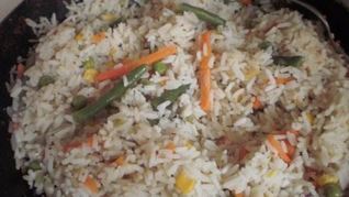 Ризотто с овощами