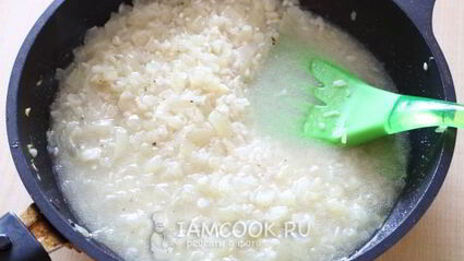 ризотто с рыбой