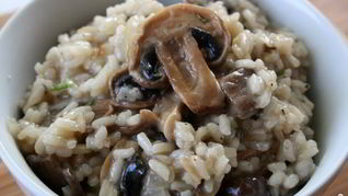 Ризотто с шампиньонами