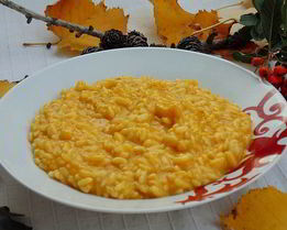 Ризотто с тыквой и сыром