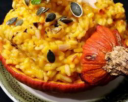 Тыквенное ризотто