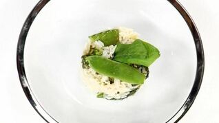 Зеленое ризотто